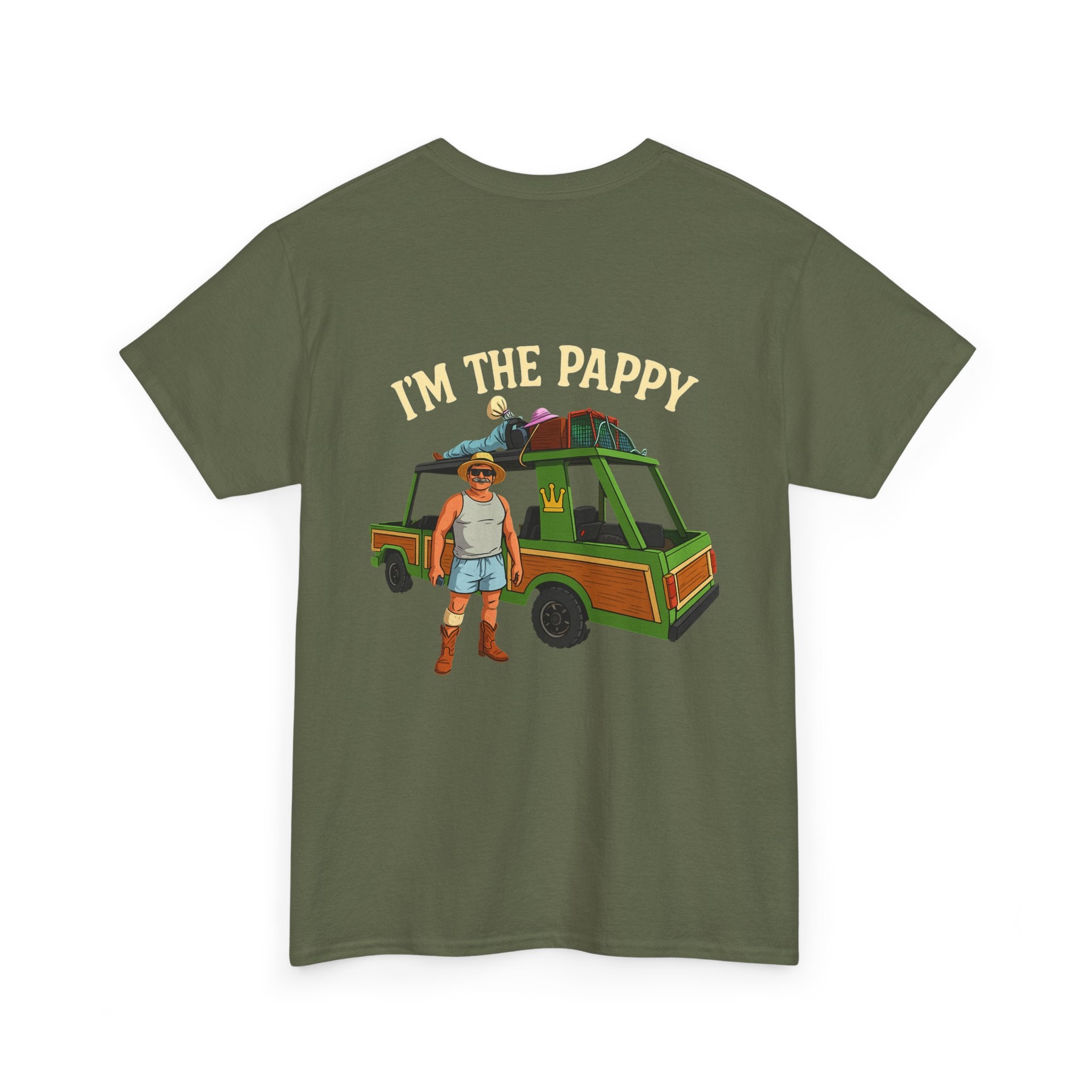 I'm The Pappy Unisex Tee | Fun Cotton Shirt for Dads, Father's Day Gift, Boyfriend Shirt, Vacation Tee, Summer Style