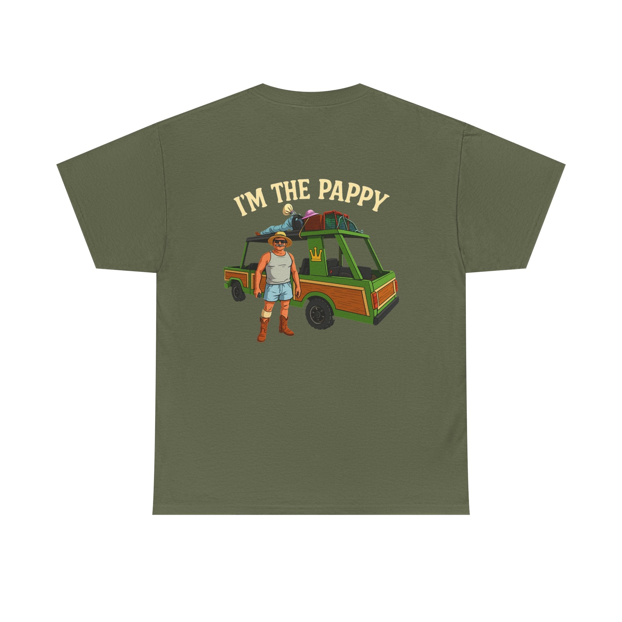 I'm The Pappy Unisex Tee | Fun Cotton Shirt for Dads, Father's Day Gift, Boyfriend Shirt, Vacation Tee, Summer Style